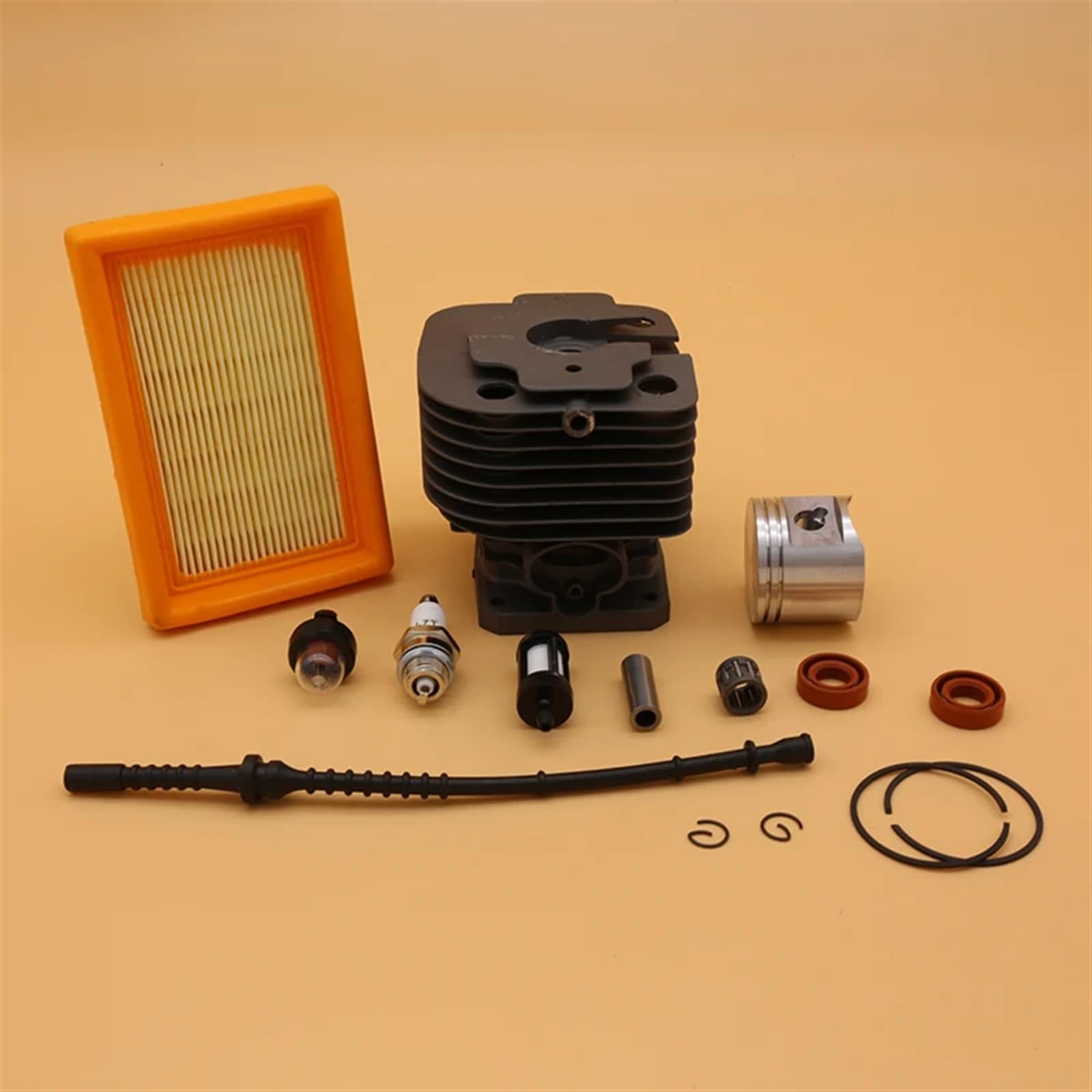 Kit cilindro pistone filtro aria carburante guarnizione olio