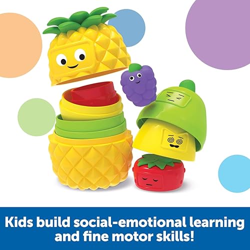 Miniatura 2 de Learning Resources Big Feelings Anesting Fruit Friends - Juguetes de motricidad fina, herramientas de regulación de habilidades socioemocionales