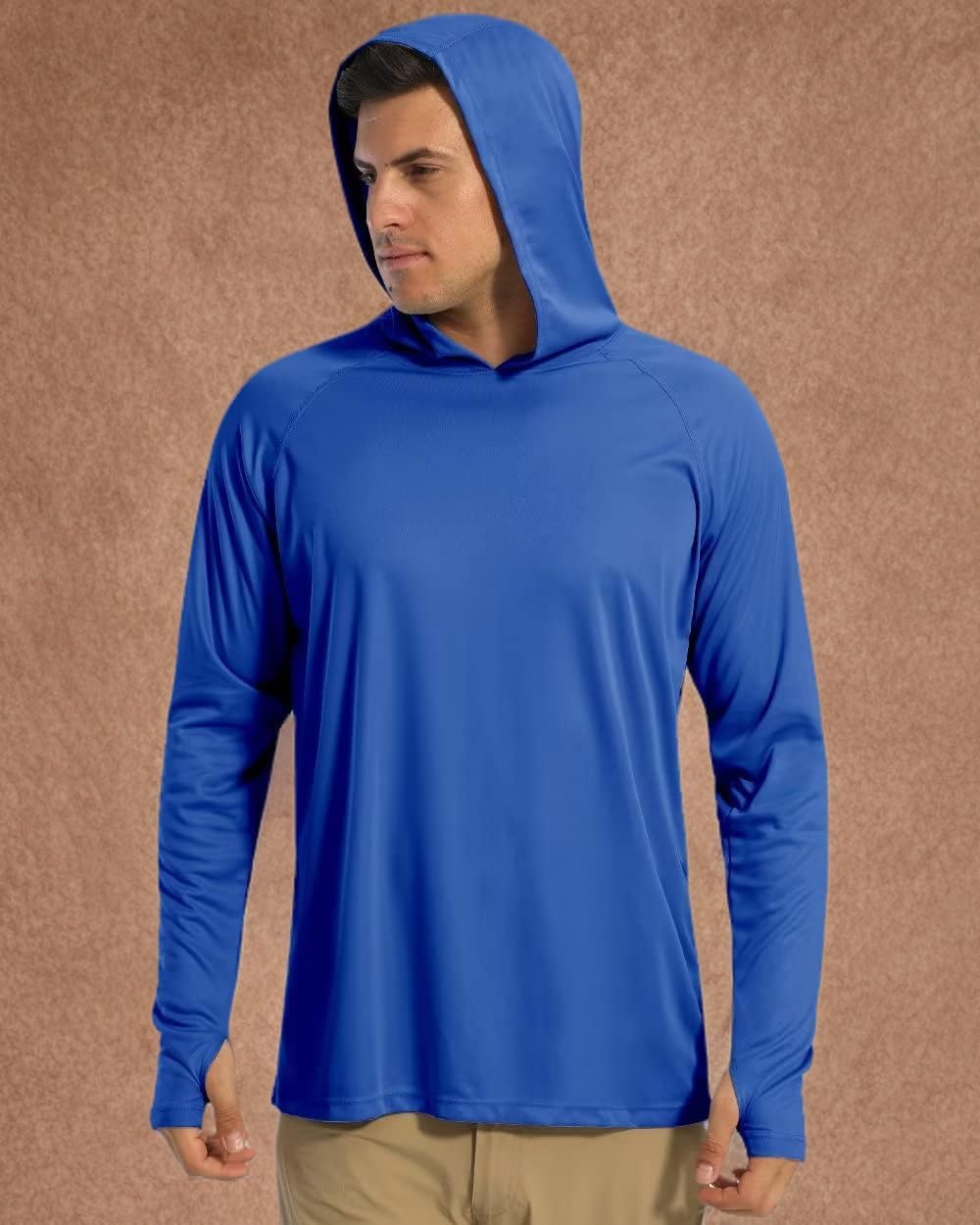 Boladeci Men's UPF 50+ Sun Protection Lightweight Hoodie Shirts Long Sleeve Fishing Shirt SPF UV Hiking Swim - Image 8