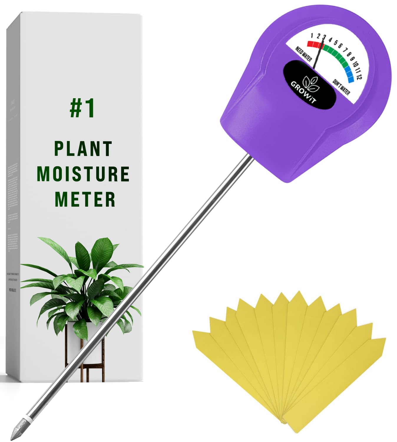 Soil Moisture Meter V3- Purple