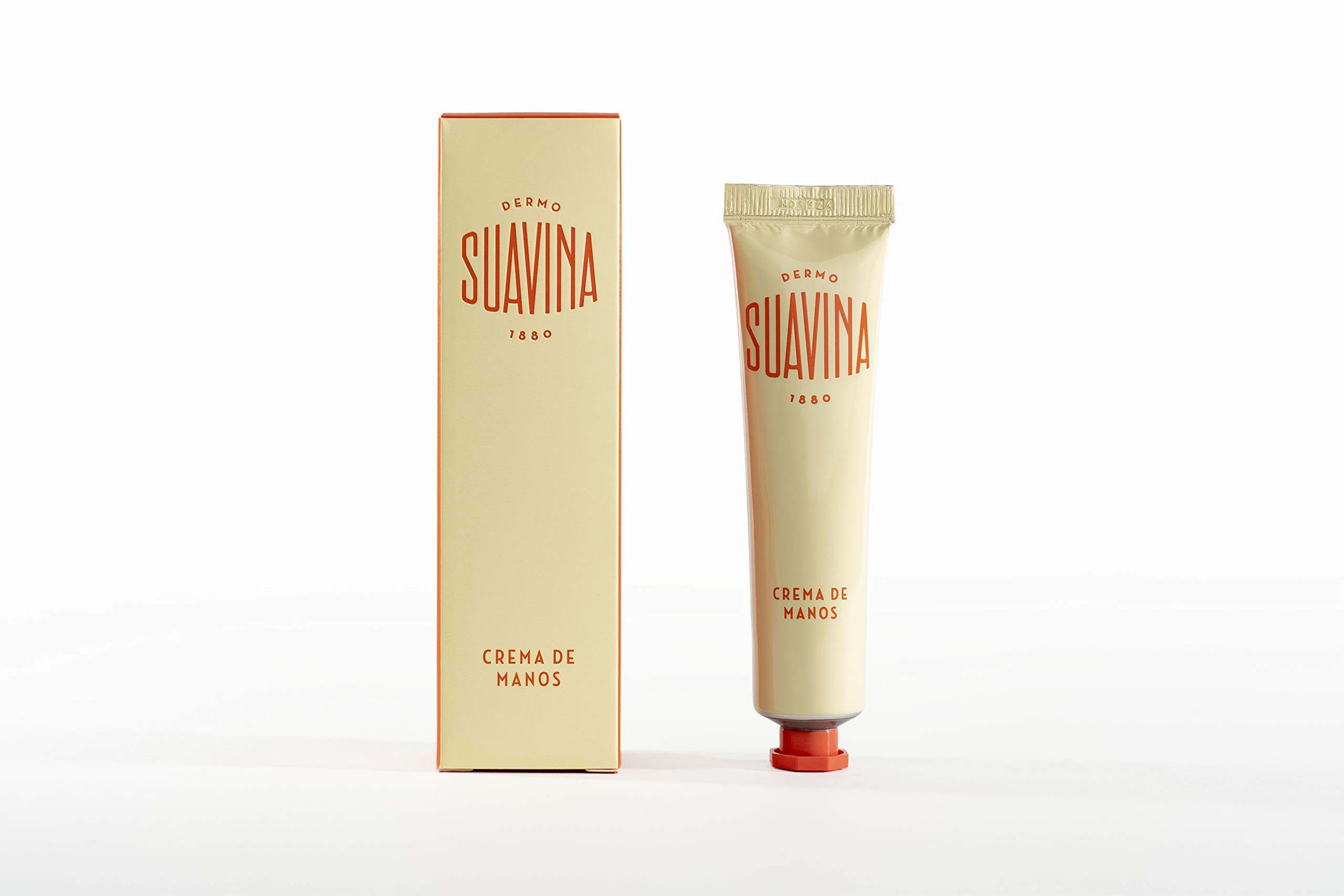 SUAVINA - Crema de Manos Natural | Crema para Manos Secas y Agrietadas de Rápida Absorción | | Hidrata y Nutre la Piel desde la Primera Aplicación Todo Tipo de Pieles | Pack 4 Unidades de 40 ml