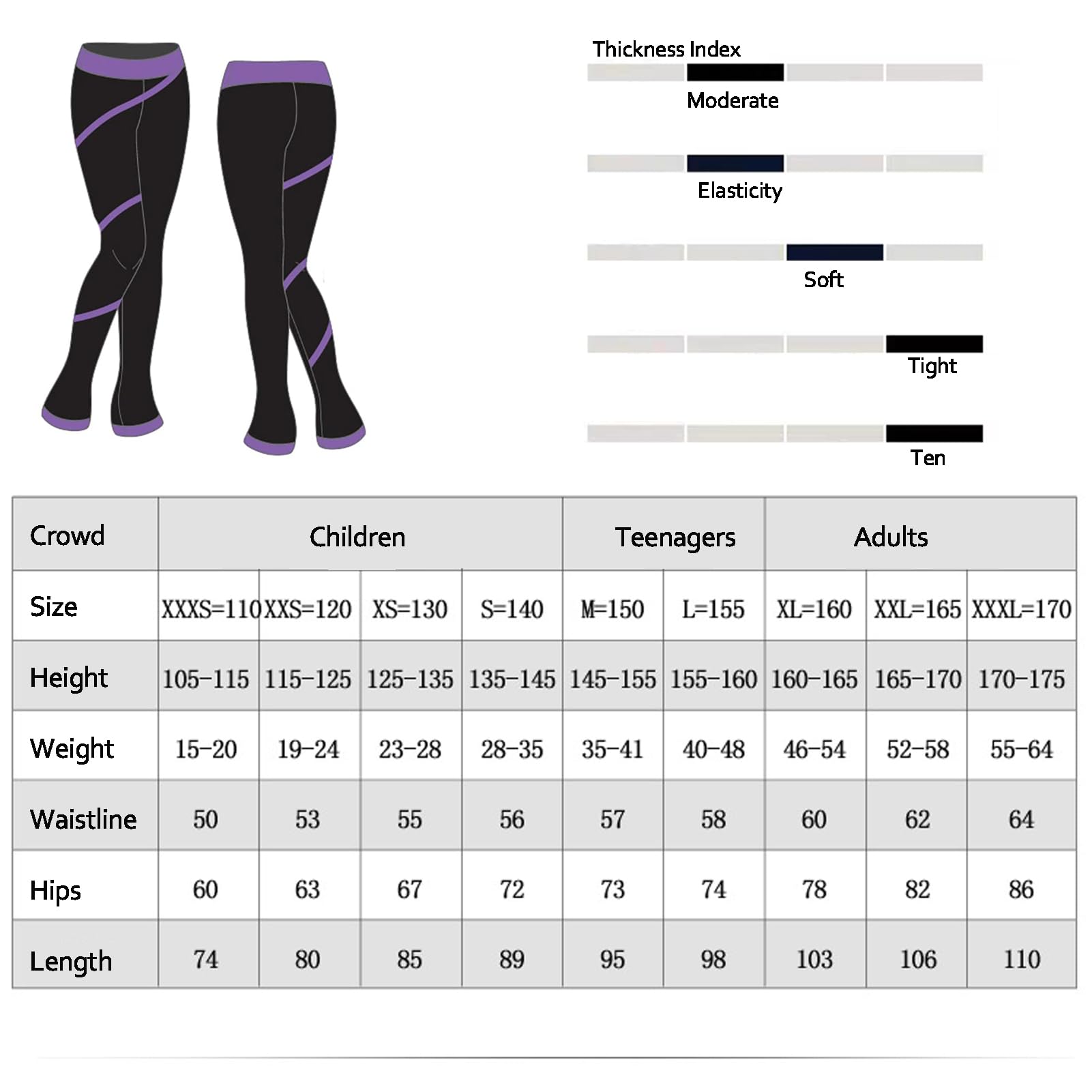 Dziewczęce spodnie do jazdy figurowej na lodzie, spodnie do jazdy na łyżwach, ciepłe ubrania treningowe, elastyczny strój treningowy do jazdy figurowej na lodzie, spiralne legginsy do jazdy na ły