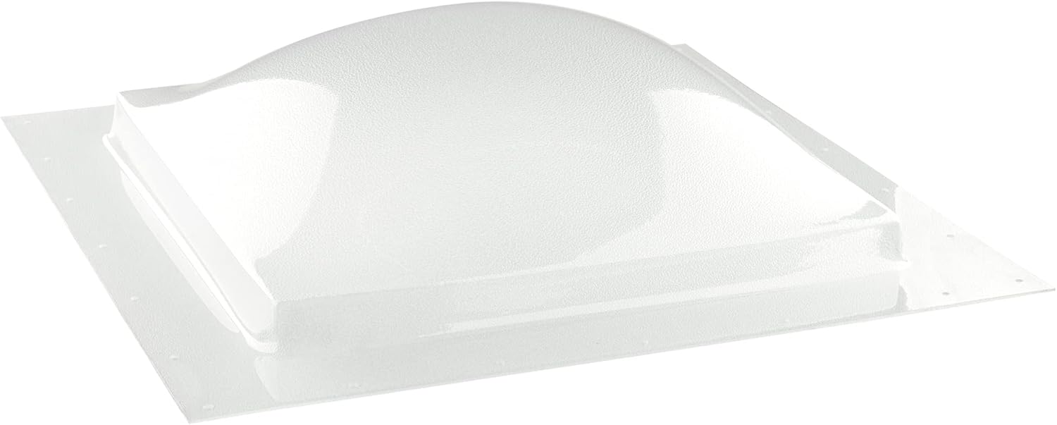 RecPro RV Skylight Outer Dome | 14" x 14" Universal Outer Skylight (Crackle Clear)
