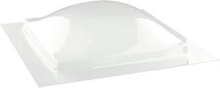 RecPro RV Skylight Outer Dome | 14" x 14" Universal Outer Skylight (Crackle Clear)