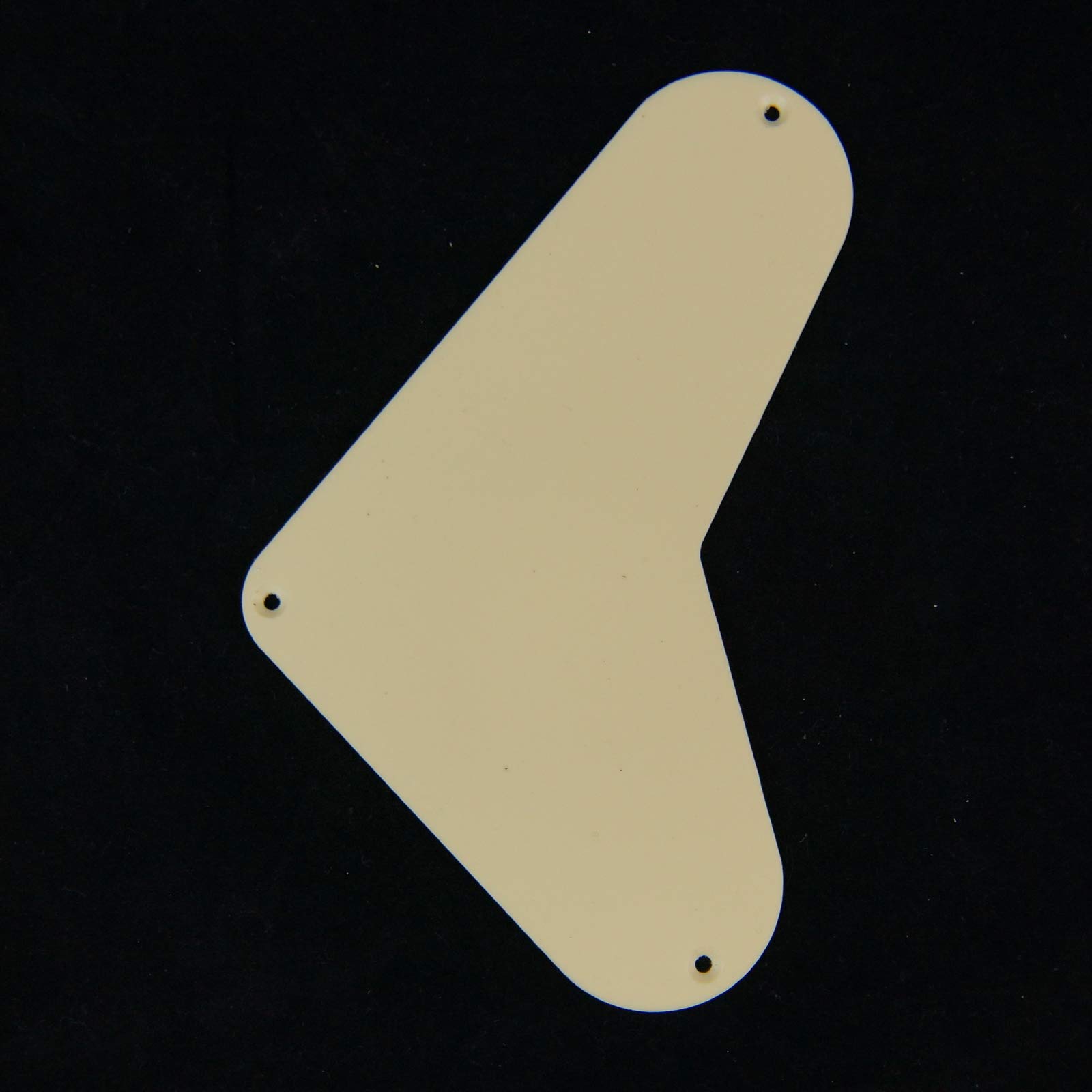 Custom Guitar Backplate Cavity Cover Fits PRS SE Electronics, 1ply Cream