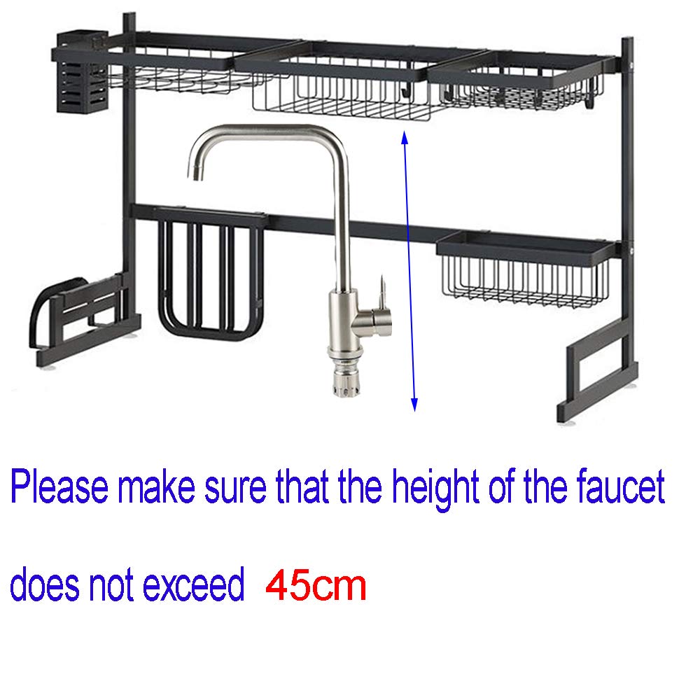 Escurridor de Cubiertos, Rack de escurridor sobre Fregadero, Soportes para Platos