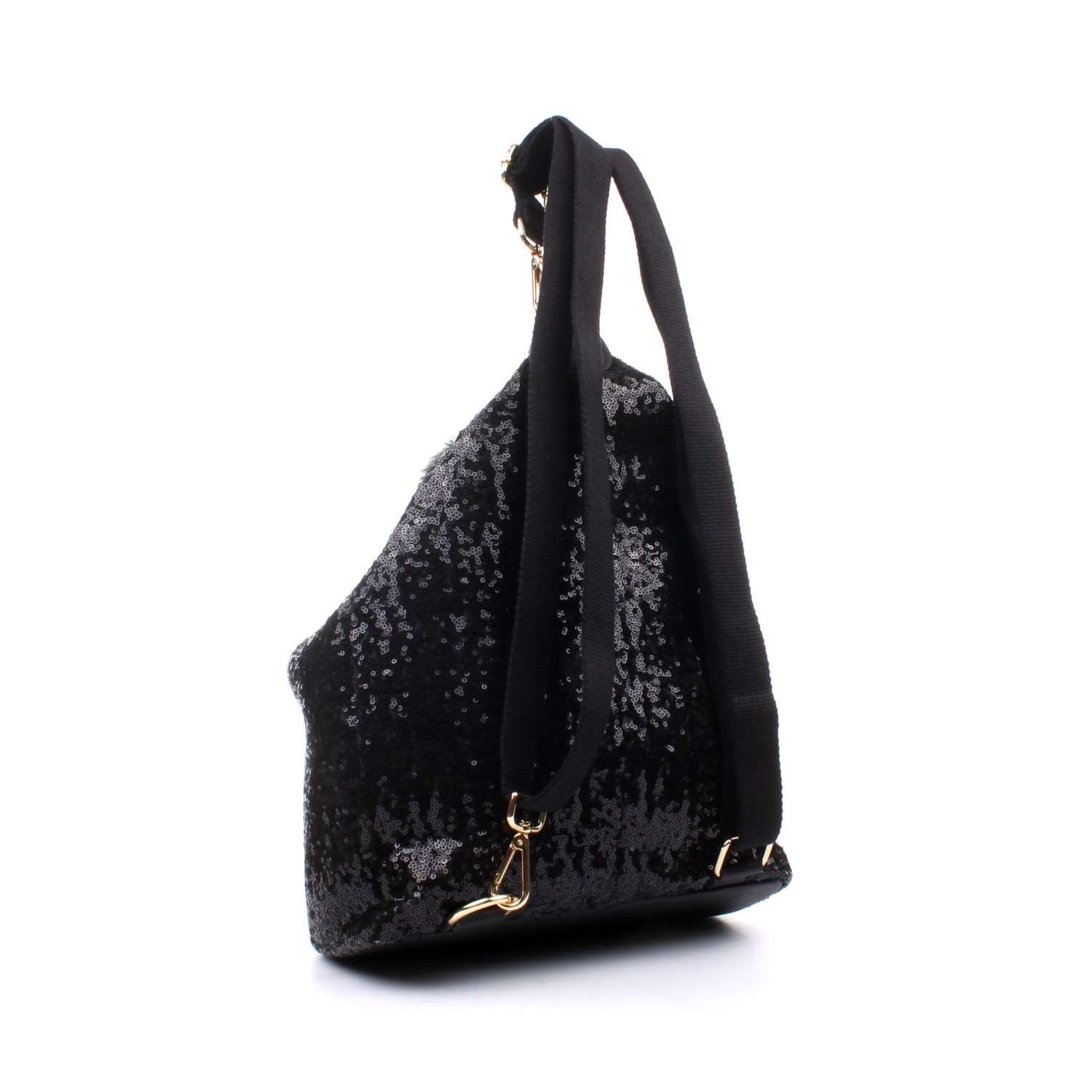 Cafè Noir LBIH001010TG1 I17.010 Nero TG1 Zainetto Paillettes
