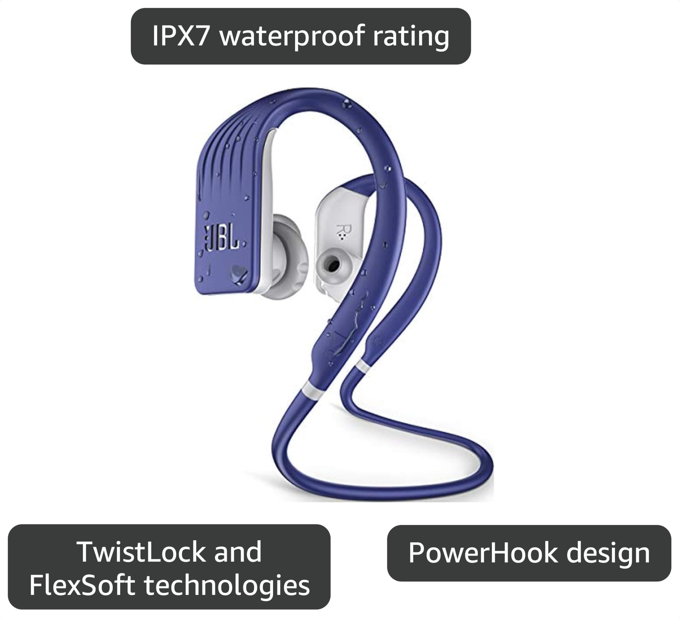Amazon.com: JBL ENDURANCE JUMP- Wireless heaphones, bluetooth