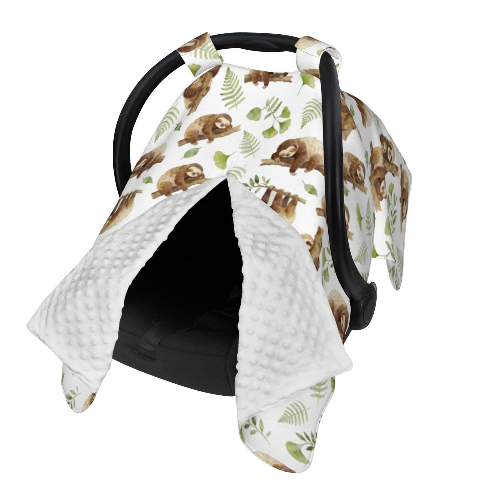 Cubierta de toldo para asiento de coche de bebé, cubierta multiuso, cubierta de enfermería, cubierta de carrito de compras, regalo de baby shower para niños y niñas