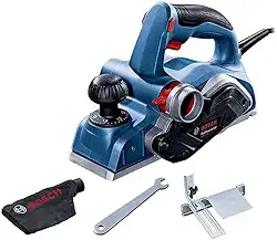 Bosch Plaina GHO 700 com 700W 220V com 2 lâminas e saco coletor