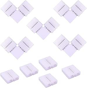 Striscia Di Collegaento LED, Prolunga Per Strisce LED, Connettore Angolare A Striscia LED, Clip - Foto 6