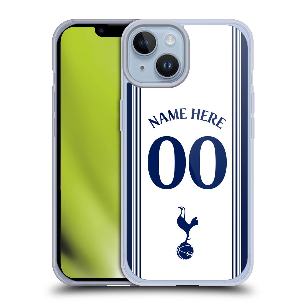Coque iPhone 14 Tottenham Hotspur personnalisable Head Case Designs en gel - 7