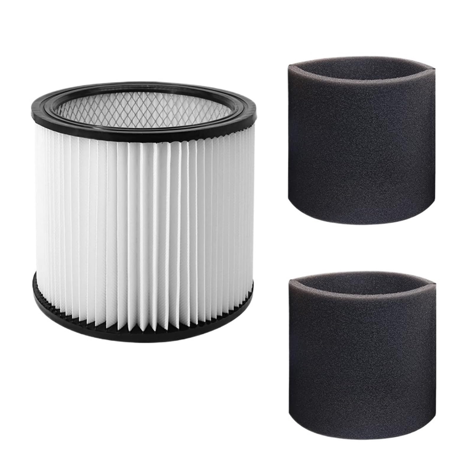 AIHDBCL Replacement Filter For Vacuum Cleaner ，Compatible For Shop Vac， 90304 90350 5 Accessories