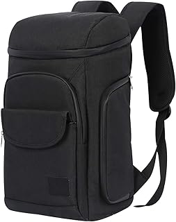 Zaino Termico Frigo Uomo Zaino Borsa Termica Zaini Termici Frigo Zaino Pic Nic Spiaggia Portapranzo Portavivande Termico Pranzo Zainetto Termico Zaini Termici Campeggio Picnic Barbecue Viaggio Nero