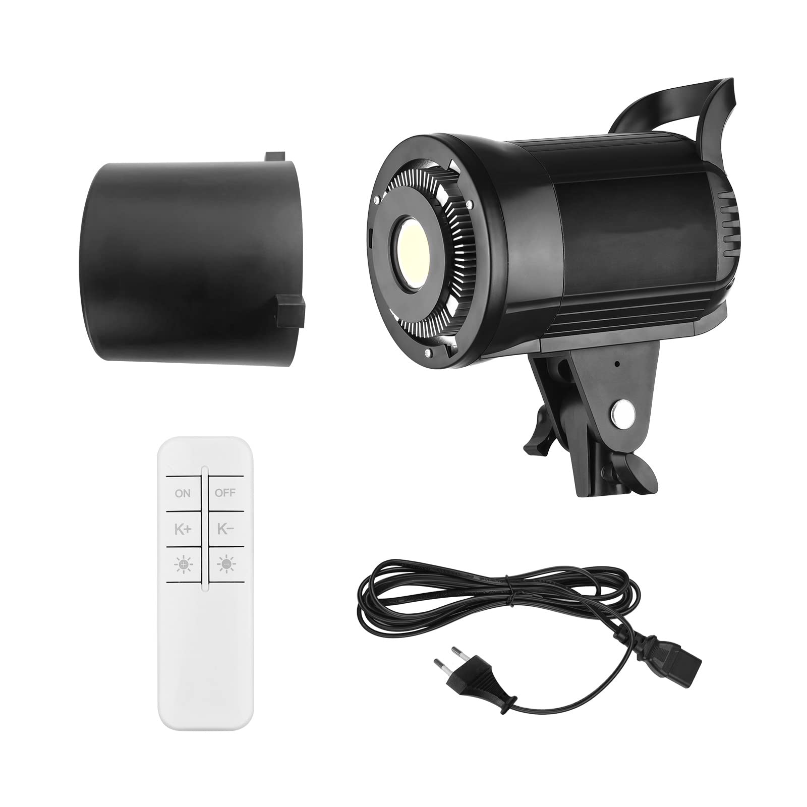 LM100W - Luz LED Recargable portátil para fotografía (100 W, 5500 K, Intensidad Regulable, Soporte Bowens