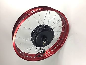 Amazon | Red Rim 48V 1000W リアホイール ギアレスハブモーター