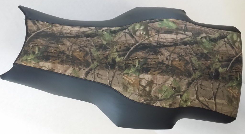 Polaris Trailboss 250 300 325 400 425 seat Cover -Realtree Xtra Green Center/Black Sides