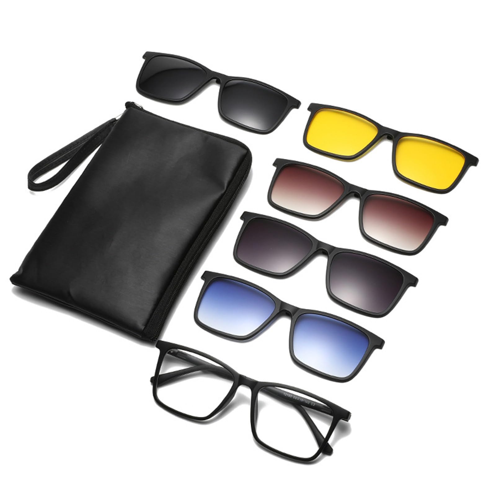 Clip Para Gafas Gafas De Sol Con Clip, Gafas De Sol Abatibles