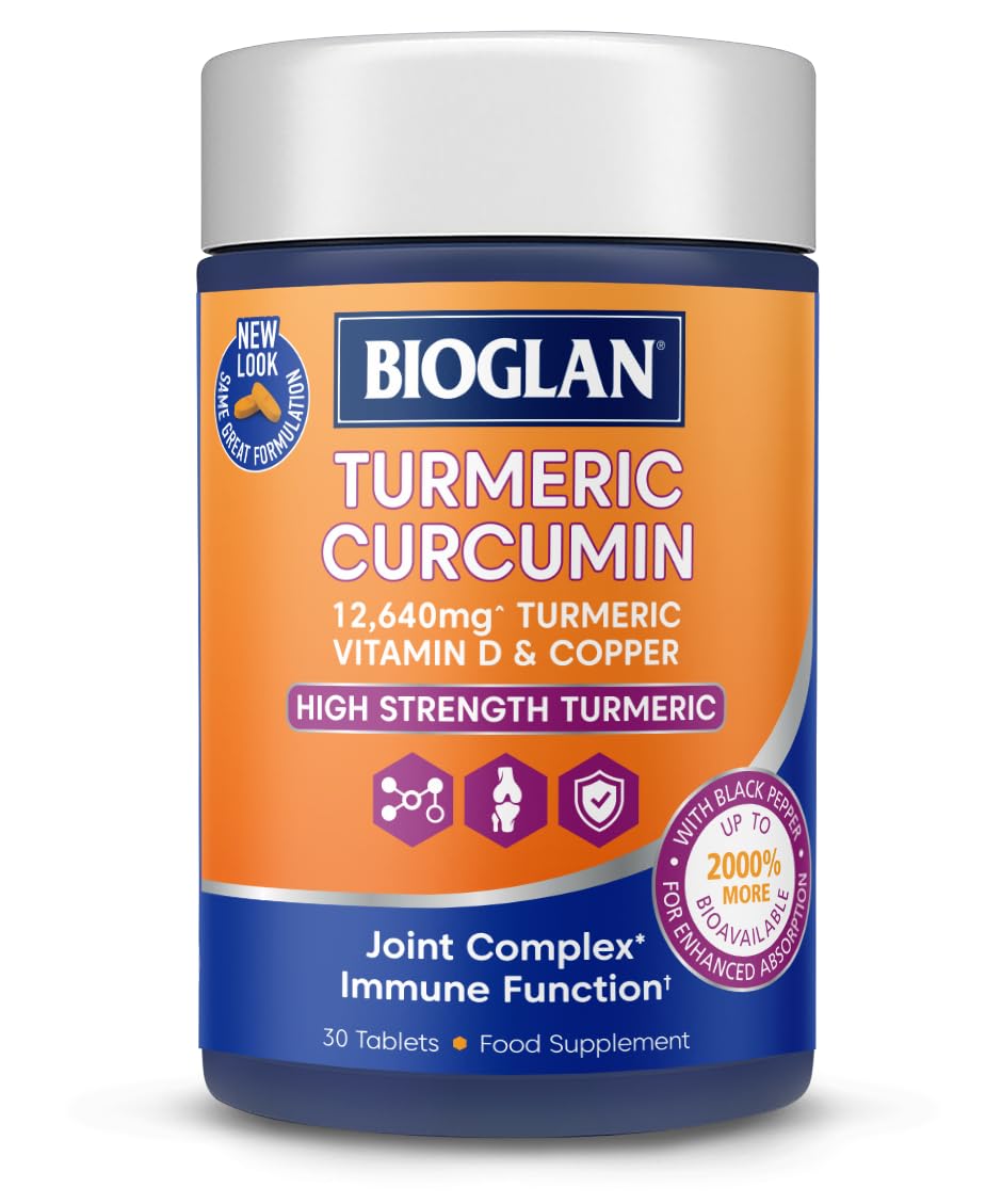 – Active Curcumin | Turmeric Extract | 1 Month Supply | 30 Tablets