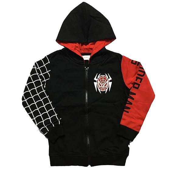 Fabdrap - Cartoon Printed Warm Fleece Sweatshirt/Hoodie with Zipper for Kids Boys/Girls