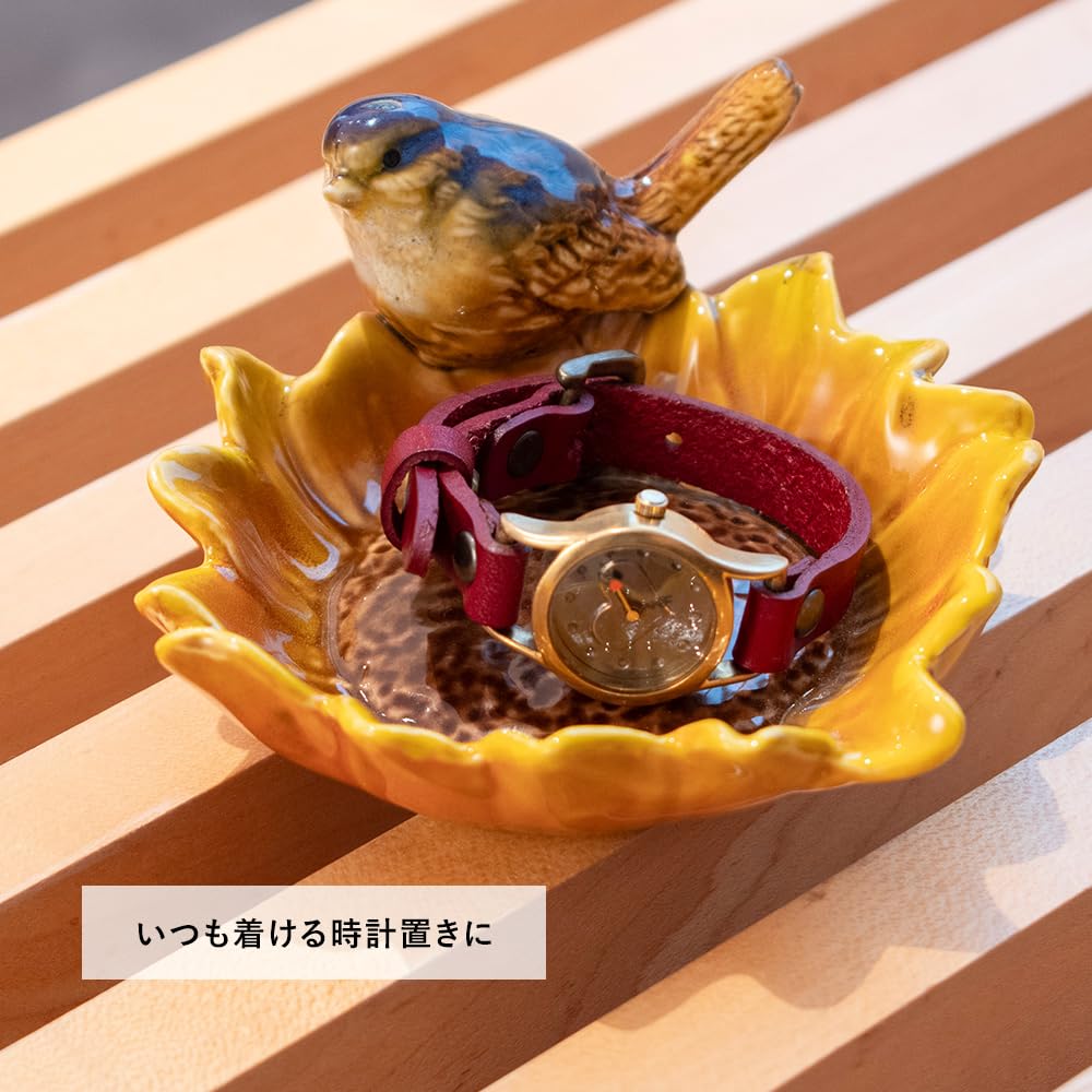 Amazon｜ムーラ フラワーバードトレイ 花 アクセサリートレイ 鍵置き