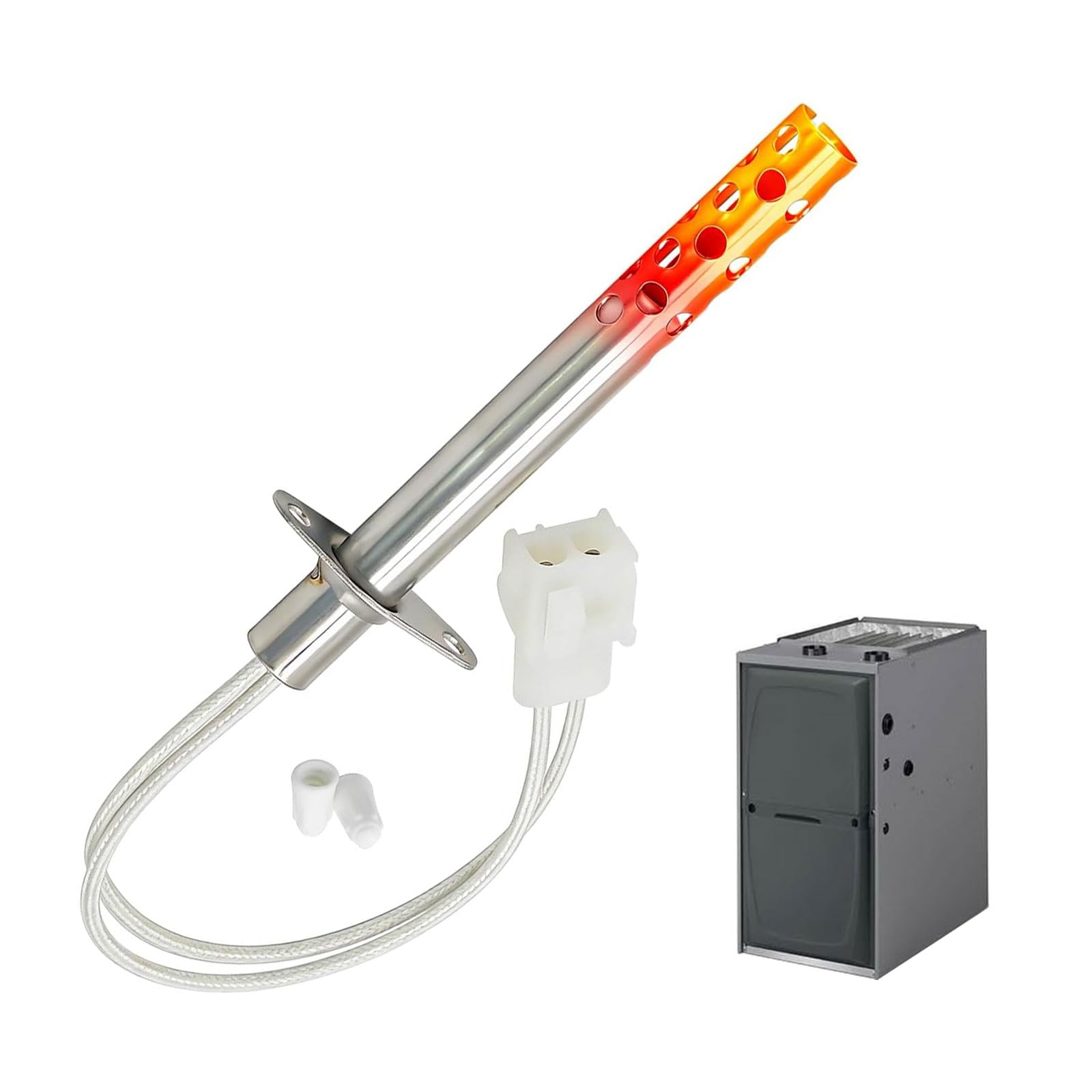 CAZSTYK 41-604 Furnaces Hot Surfaces Ignitors Compatibles with Multiple Brands Fast Efficient Heating for 120V Furnaces Systems Direct Replacement Ignitors