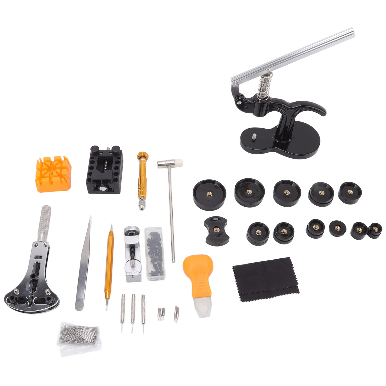 Kit Profesional de reparación de Relojes, Kit de Herramientas para Relojes, Herramienta de reparación de Relojes para Cambio de Correa y reemplazo de batería.