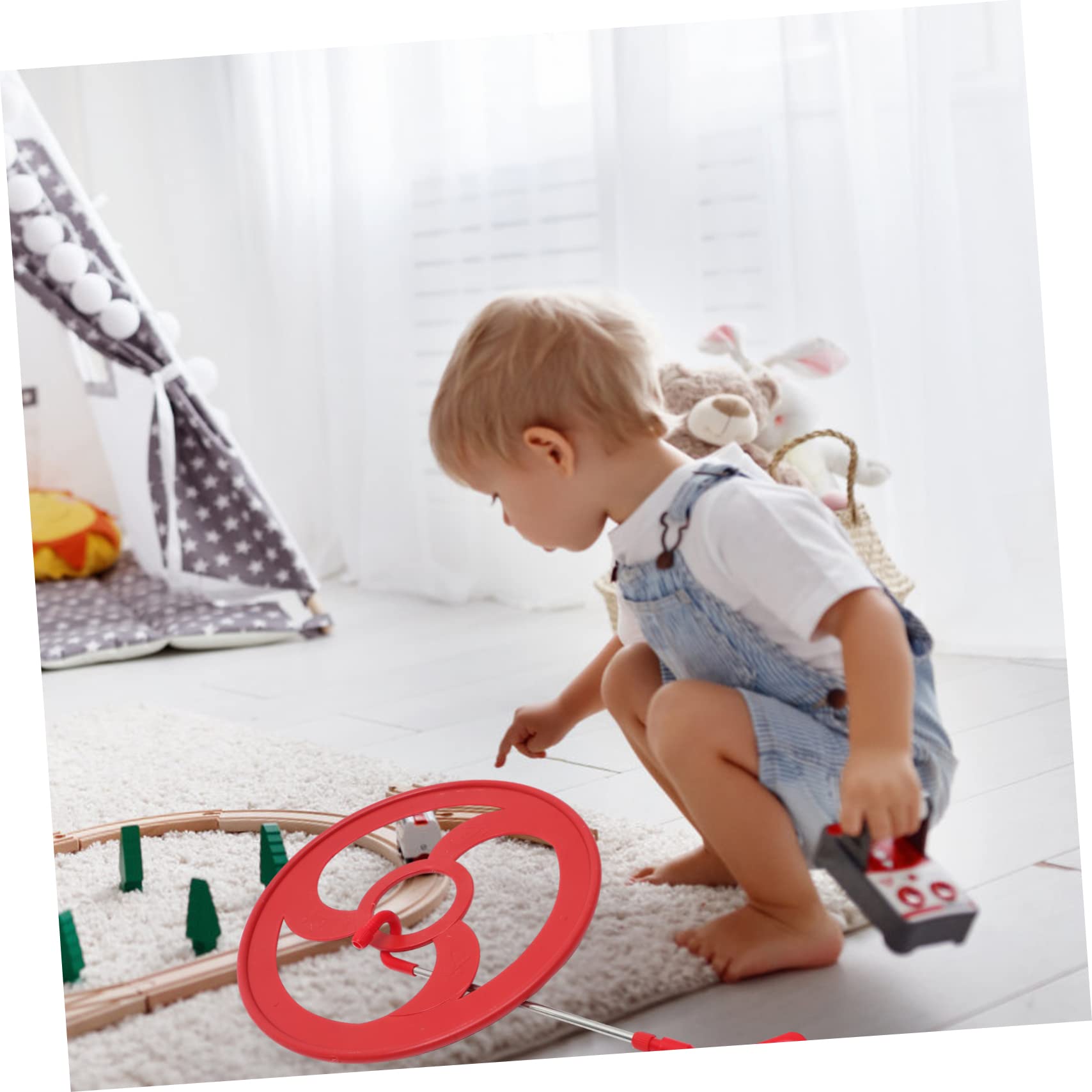 Hohopeti 1Set Coordination Training Rolling Ring for Outdoor Present for Year Smooth Safe Design for Enhanced Hand Foot Coordination