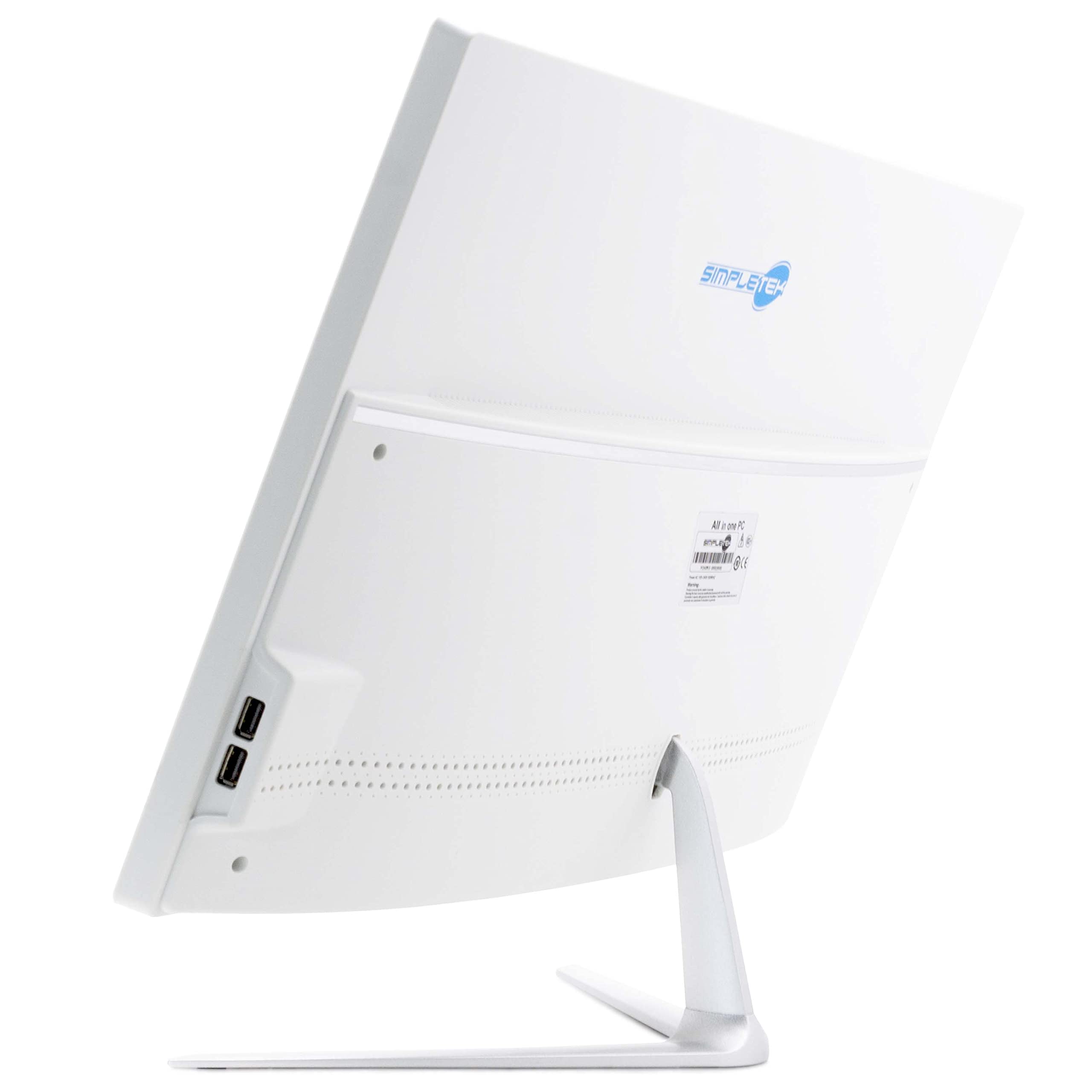 SIMPLETEK PC All in One Core i5 hasta 3.20 GHz 8 GB RAM SSD 120 GB Windows 11 Pro | Pantalla 24" FHD Webcam integrada WiFi BT LAN HDMI | Ordenador fijo Casa Oficina Escuela Trabajo