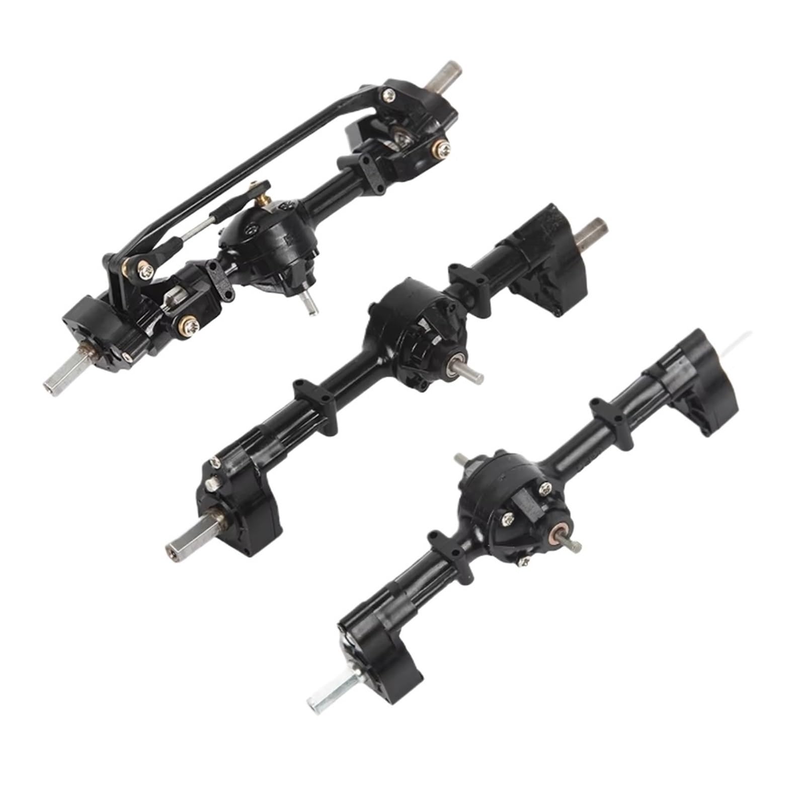 Amazon.com: RC Car Front Rear Axle Compatible with WPL B16 B36 6X6