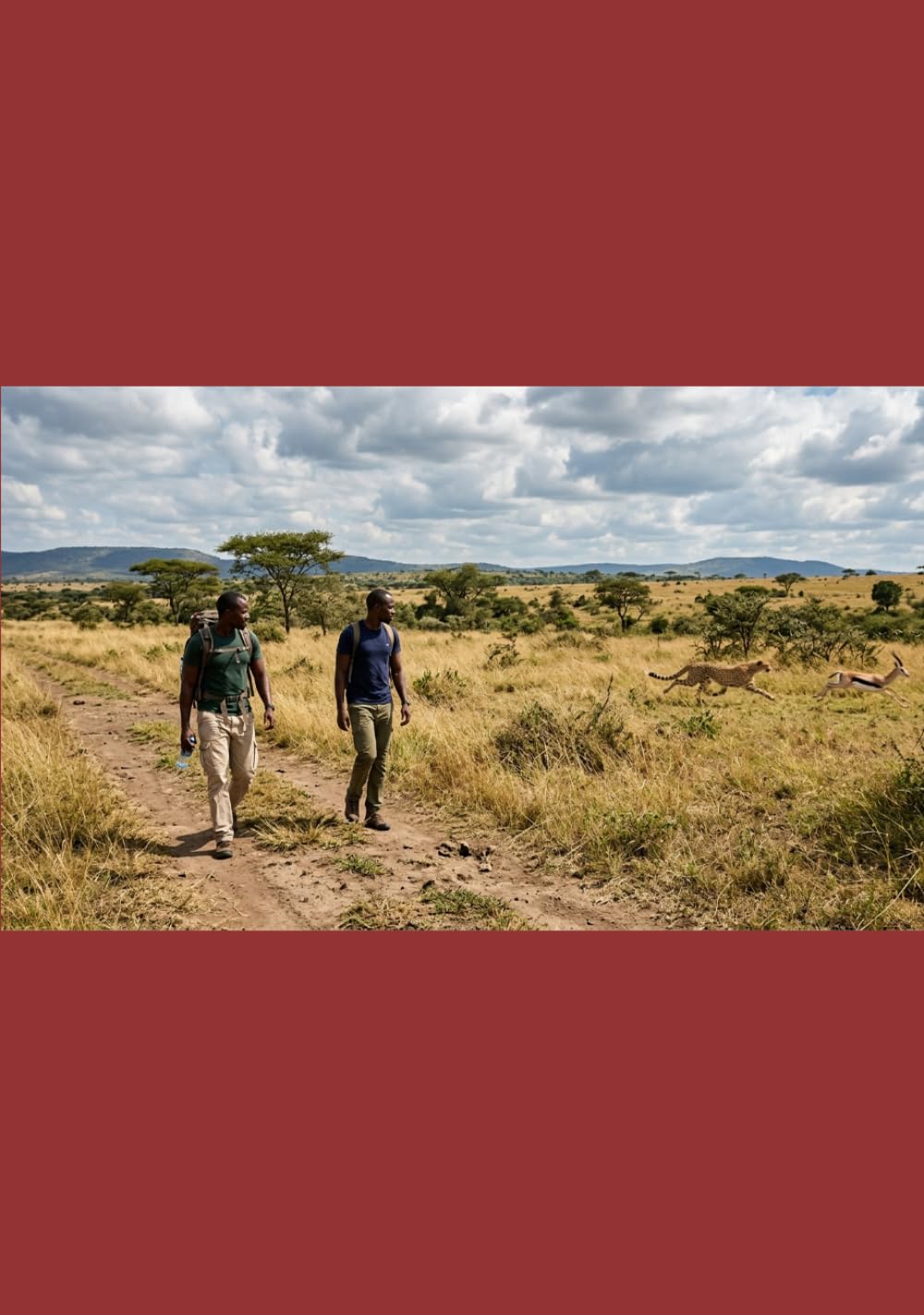 Beneath the African Savannah: A Tale of Courage and Brotherhood in the African Wild