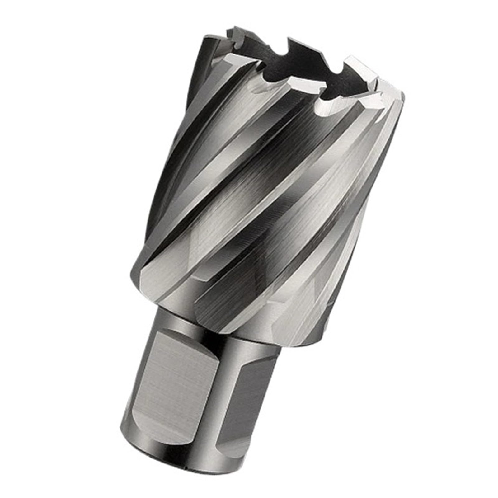 Fresa anulare HSS-E con gambo Weldon da 3/4", diametro punta carotatrice in acciaio rapido 35 mm, profondità di taglio della sega a tazza 12 a 60(28x35mm)