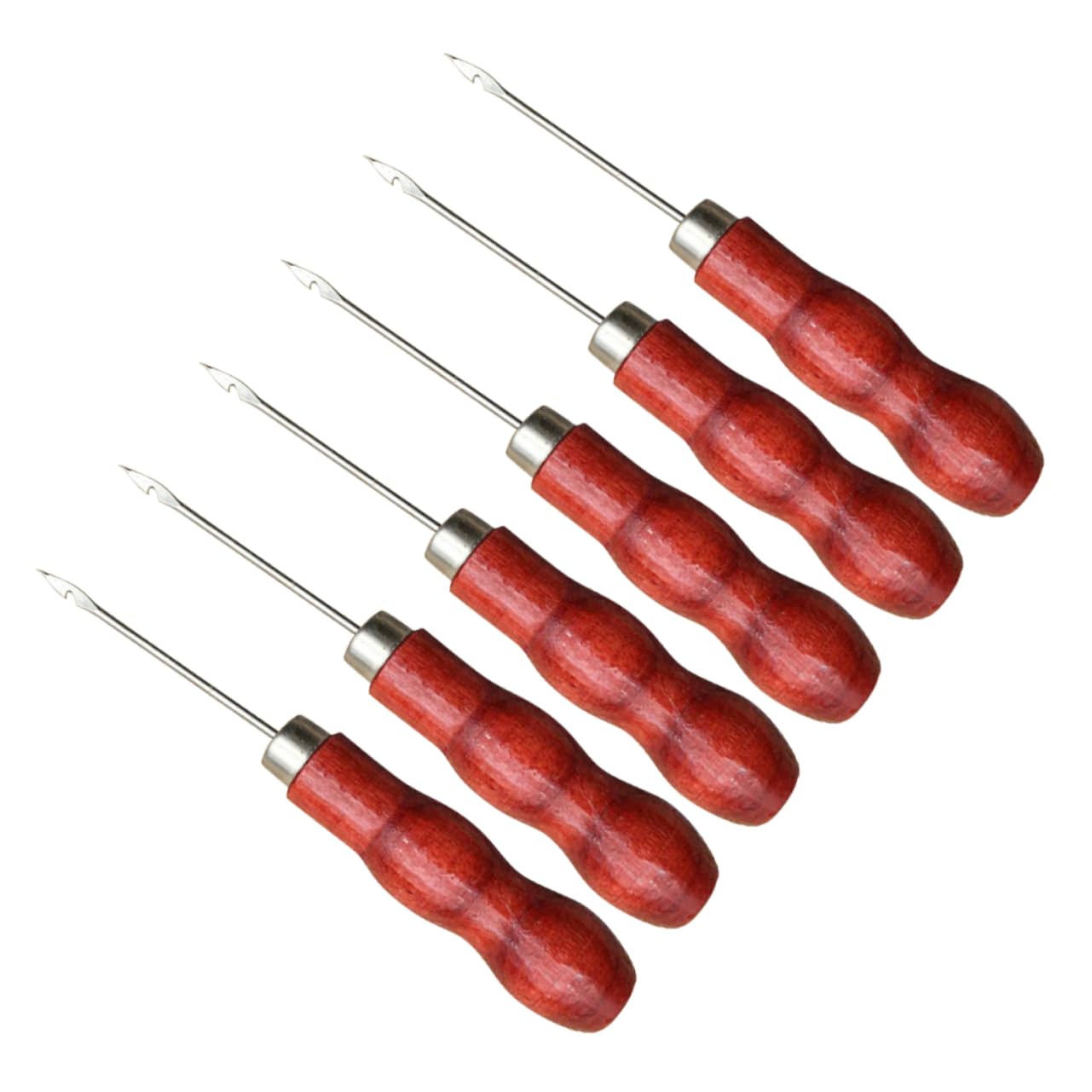 NUOBESTY 3 Series Kit De Accesorios De Costura Kits De Herramientas Para Manualidades De Cuero Herramientas De Costura Kits De Herramientas Para Manualidades De Costura Punzón De 20 piezas*3