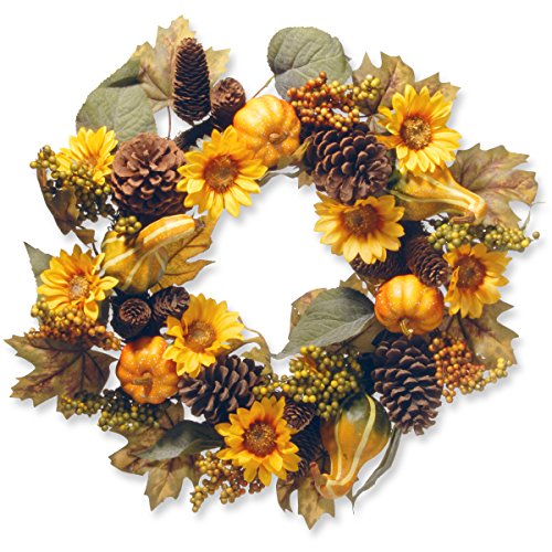 National Tree Company Artificial Autumn Wreath...