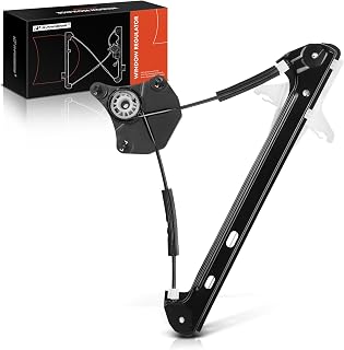 A-Premium Power Electric Window Regulator Without Motor Compatible with Volkswagen Golf R 2015-2017 Hatchback Rear Left Driver Side