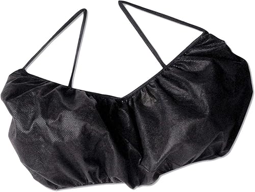 Miniatura 3 de Paquete de 50 sujetadores desechables negros, trabillas para los hombros, empaquetados individualmente, bronceado en aerosol, ropa interior de salón