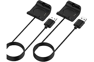 Replacement Bip S Lite Charger 2-Pack, Charging Cable with Magnetic for Amazfit Bip S