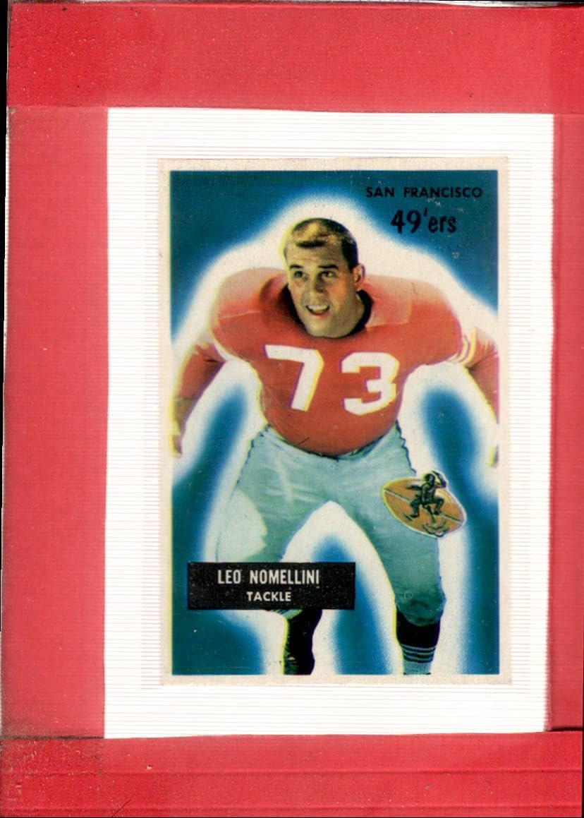 1955 Bowman #104 Leo Nomellini NM-MT San Francisco 49ers Football