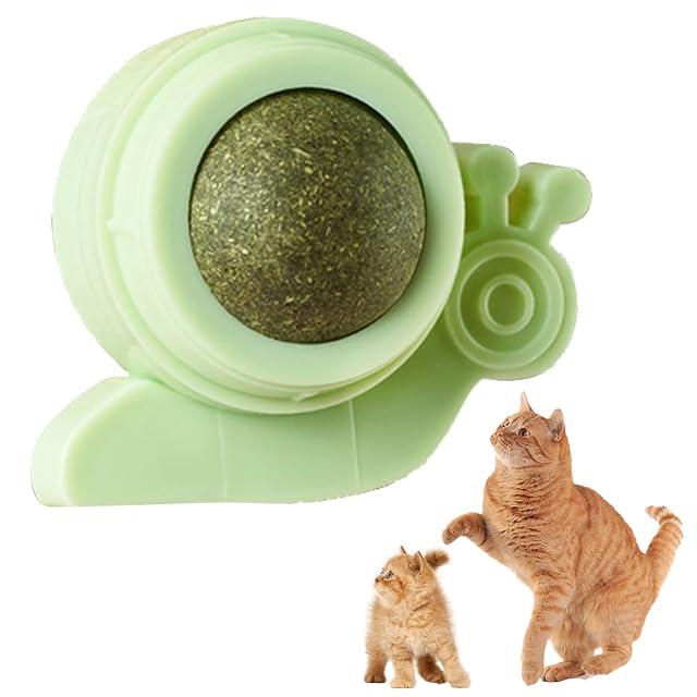 Foto 6 de 8 de Povanjer de Bolas de Gato para Gatos, de lamer Gato Comestible Rotativo, de Masticar para Gatos, de mordida…