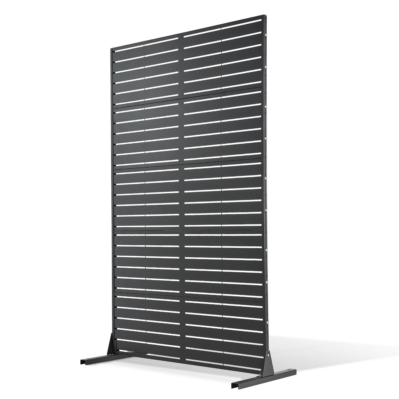 Photo 1 of VEVOR Metal Privacy Screen, 44" W x 72" H Freestanding Fence