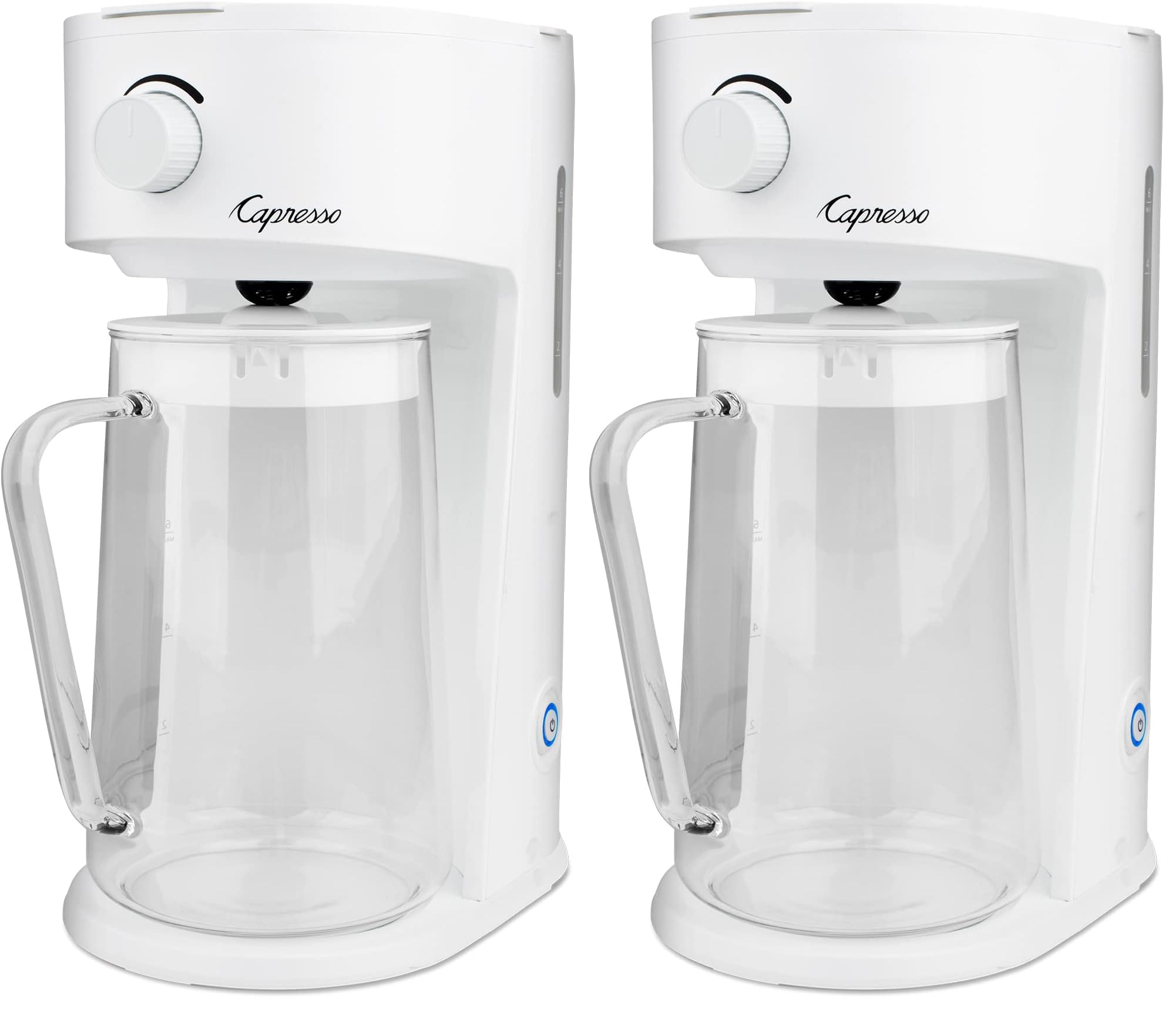 Capresso 623.02 Select Iced Tea Maker, 80 oz, White (Pack of 2)