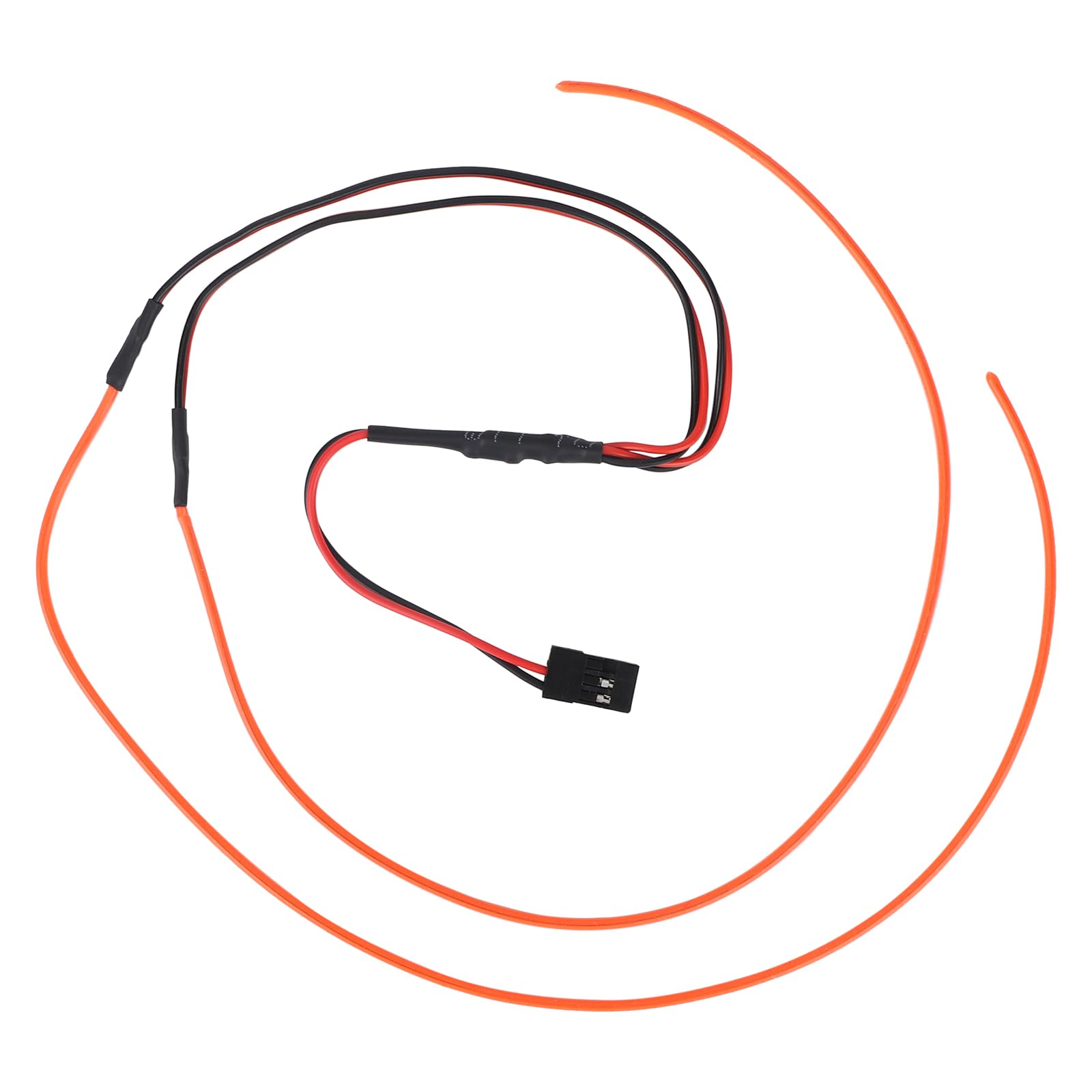 RC Car LED Strip Lights, 11.42in Cuttable & Flexible RC LED Lights Bar Car Truck Upgrade Parts Accessories for TRX4M SCX24 1/24 1/18 (Red)