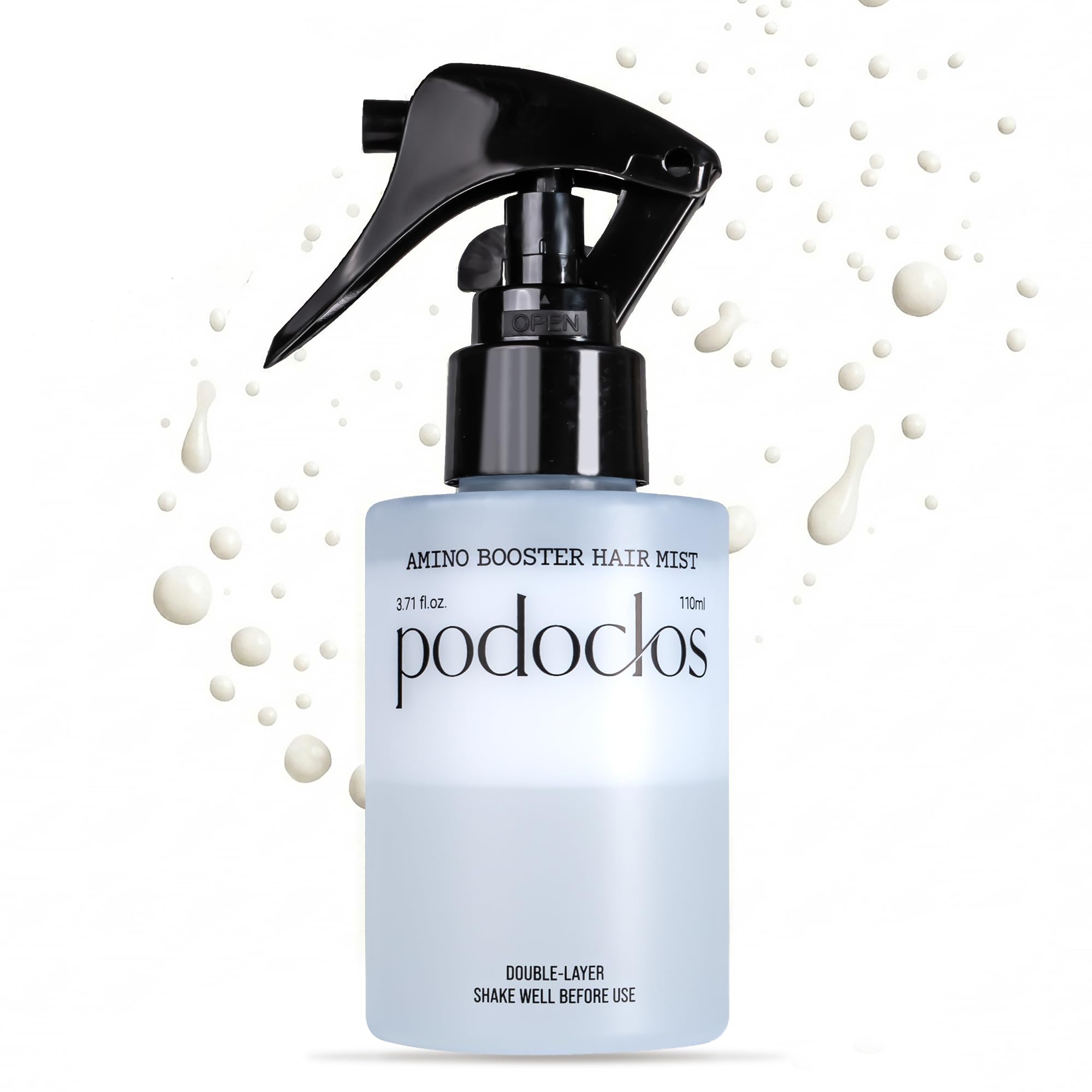 Amino Booster Hair Mist | Leave-in Conditioner & Detangler Spray, Clinically Proven 482°F Heat Protection, Deep Nourishment with Amino Acids, Shine & Smooth Finish, Made in Korea | 3.71 fl oz