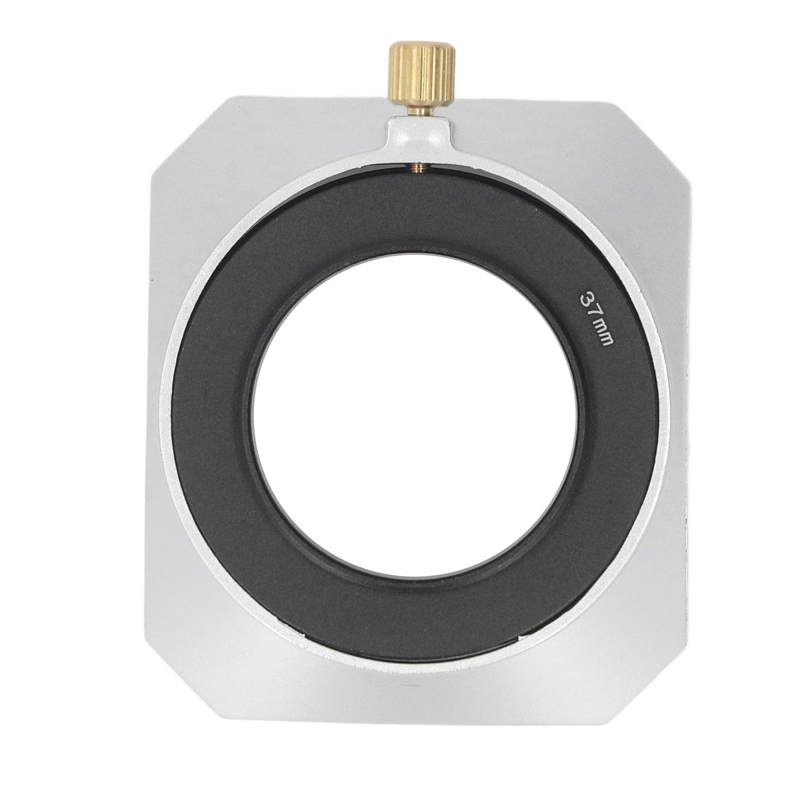 Lens Hood Shade,37mm Lens Hood Lens,Accessory for Camcorder Digital for DV and Digital Video Camera Lens Filter,Silver(37mm)