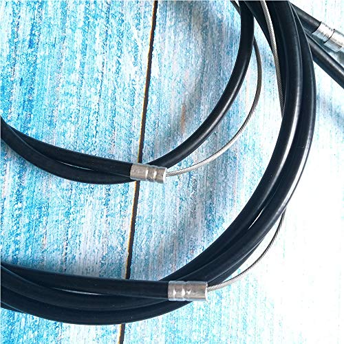Jessica Welcomes You 1 Pair Front And Rear Brake Cable,Black Bicycle Brake Wire #TOP3