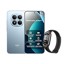 Xiaomi Redmi Note 15 Pro 5G, 12+512GB, Batteria massiccia da 6580 mAh, IP66, IP68, Fotocamera 200 MP, Display AMOLED da 6,83″, Blu Ghiacciaio, Garanzia 2 anni, Caricatore non incluso + Smart Band 10