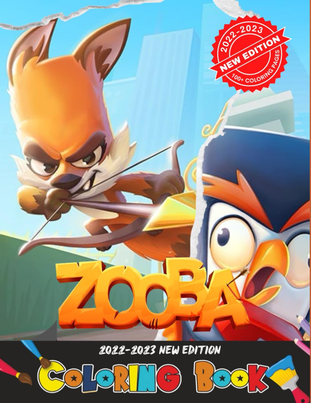 ℤ𝕠𝕠𝕓𝕒 Coloring Book: challenging designs perfect magical coloring pages