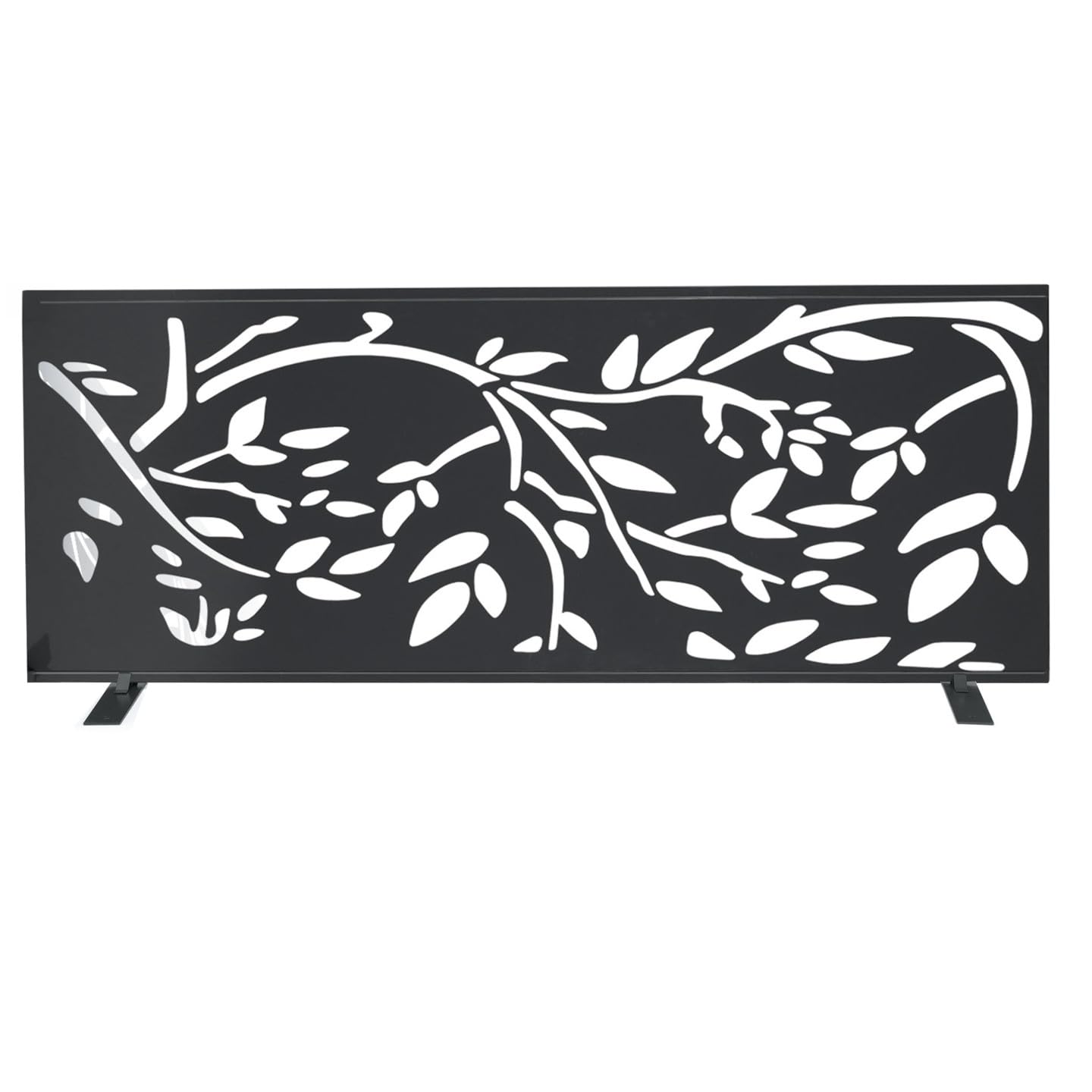 IDMarket - Panneau décoratif Universel 150 x 50 CM LIS Gris