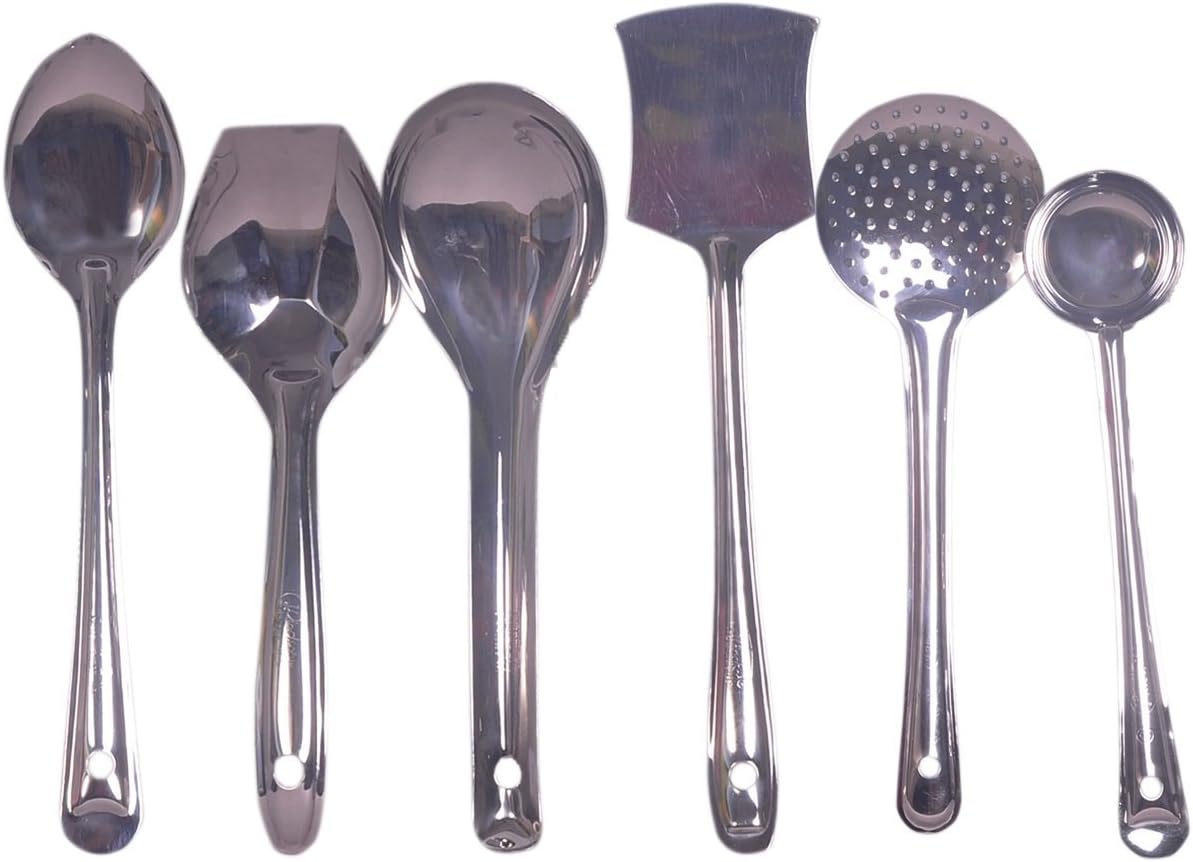 Dynore Set of 6 Kitchen Serving Tools Long Vegetable