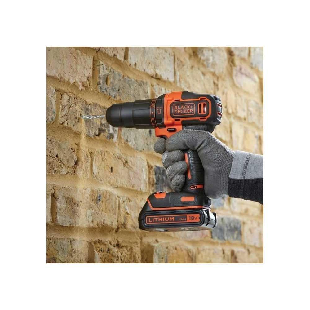 Black+Decker BDCHD18S32-QW Schlagbohrmaschine